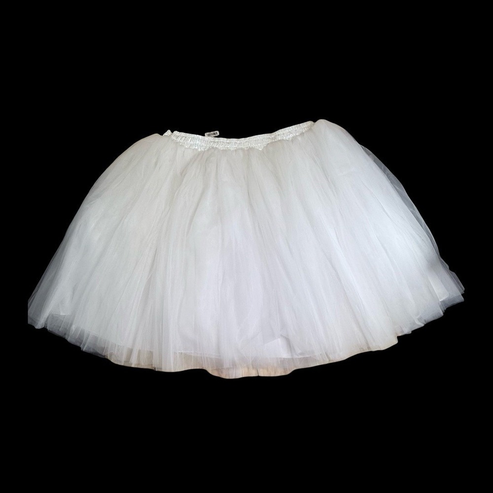 Society Plus White Plus Size‎ Tutu Size 30/32 BRIDAL New